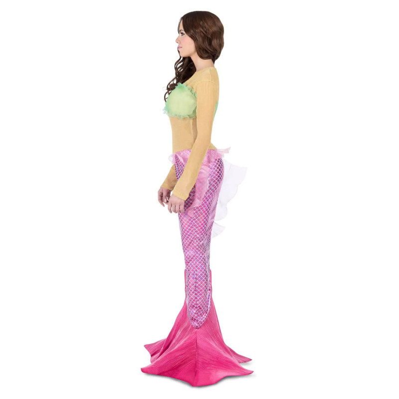 Disfraz de Sirena Rosa para Mujer