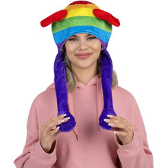 Gorro Orejas Arcoíris con movimiento