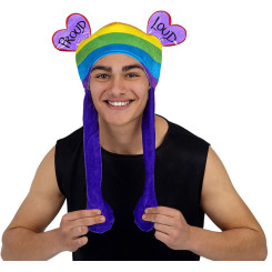 Gorro Orejas Arcoíris con movimiento