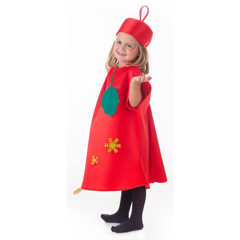 Disfraz Bola/Campana de Navidad Infantil
