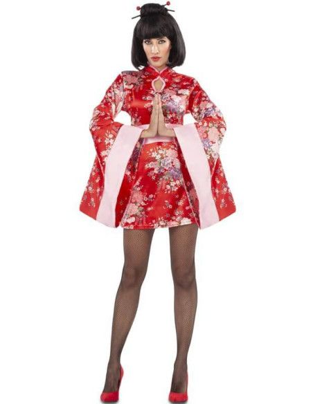 Disfraz de Geisha atrevida para Mujer.