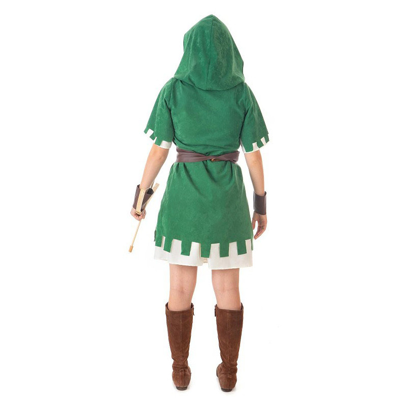Disfraz de Arquera Medieval para Mujer