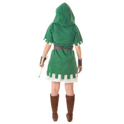 Disfraz de Arquera Medieval para Mujer
