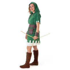 Disfraz de Arquera Medieval para Mujer