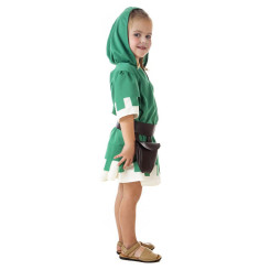Disfraz de Arquera Medieval Para Niña