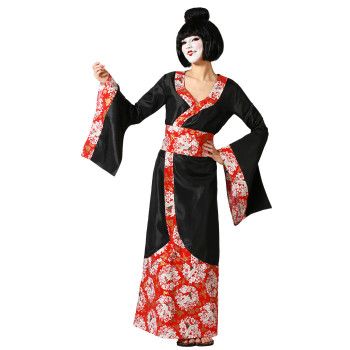 Disfraz de Geisha kimono para Mujer-OFERTA