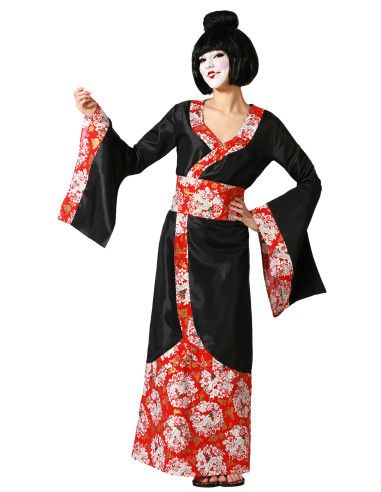 Disfraz de Geisha kimono para Mujer-OFERTA