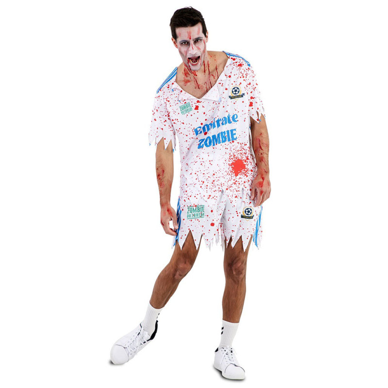 Disfraz de Futbolista Zombie para Hombre