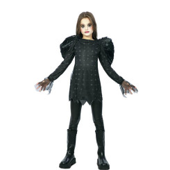 Disfraz de Ángel Negro Vestido para Niña