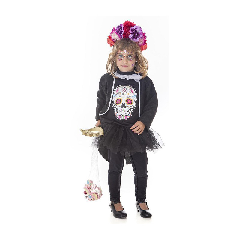 Disfraz de Catrina Calavera para Niña