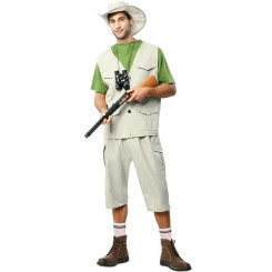 Disfraz de Explorador Gris para Hombre