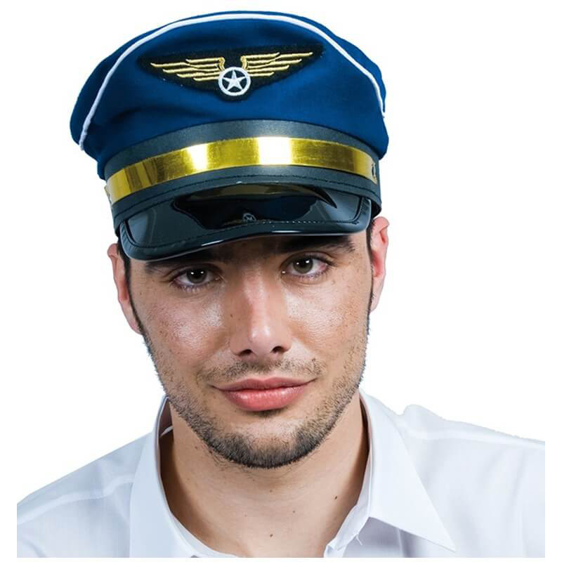 Gorra de Piloto Azul