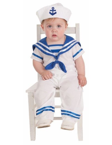Disfraz de Marinero para Bebé - Disfraces de Profesiones y Oficios para Bebés - MisterDisfraz.com