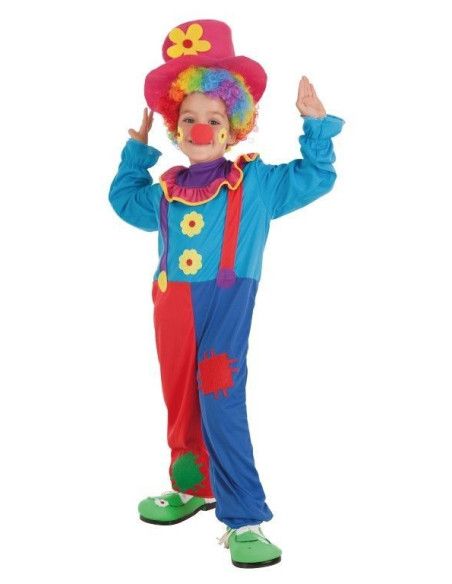 Disfraz de Payaso Crispin para Niño - Disfraces de Payaso Infantil para Niñas y Niños - MisterDisfraz.com