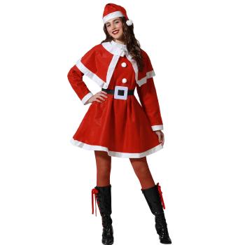 DISFRAZ MAMÁ NOEL MUJER ADULTO ROJO