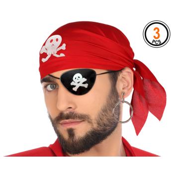 SET PIRATA ROJO