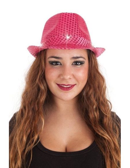 Sombrero de Lentejuelas - Complementos Disfraces, Gorros, Sombreros y Chisteras - MisterDisfraz.com