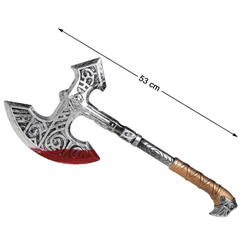 HACHA VIKINGA SANGRE 53CM