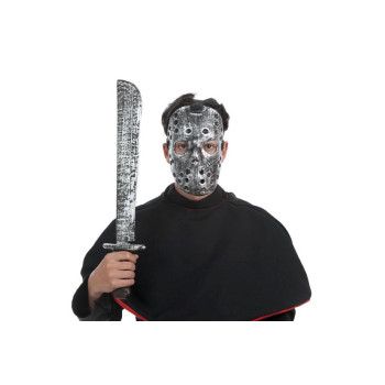 Mascara y Machete - Máscaras y caretas para Halloween - MisterDisfraz.com