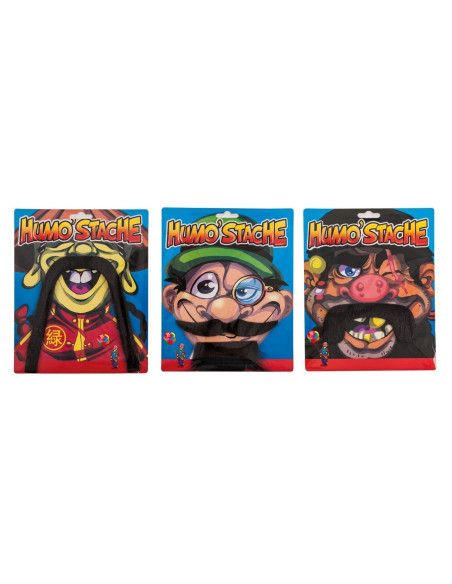 Bigotes Surtidos - Complementos disfraz de carnaval de temática variada - MisterDisfraz.com