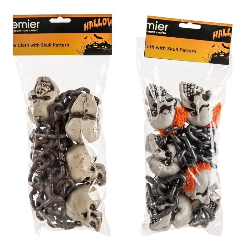Cadena Calaveras - Colgantes para Halloween - MisterDisfraz.com