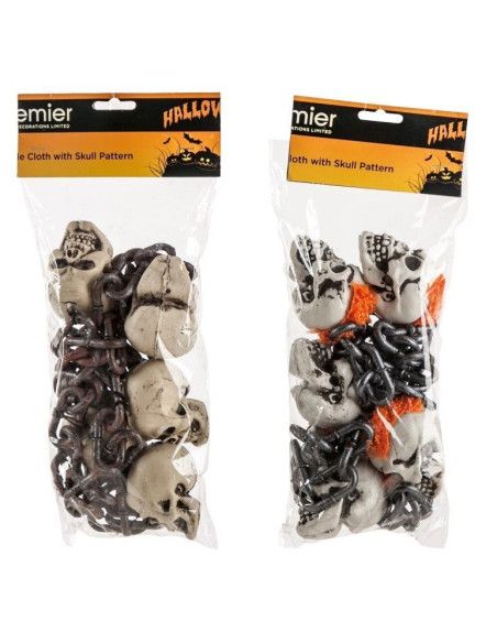 Cadena Calaveras - Colgantes para Halloween - MisterDisfraz.com