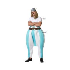 DISFRAZ GALO AZUL HOMBRE ADULTO