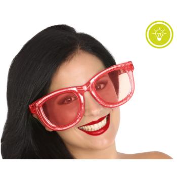 GAFAS CON LUZ ROJO XXL