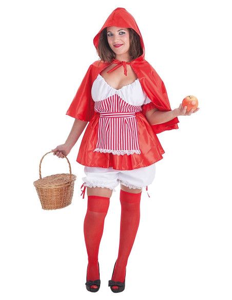 Disfraz de Caperucita Mujer - Disfraces de Cuentos y Fantasia para Hombre y Mujer Adulto - MisterDisfraz.com