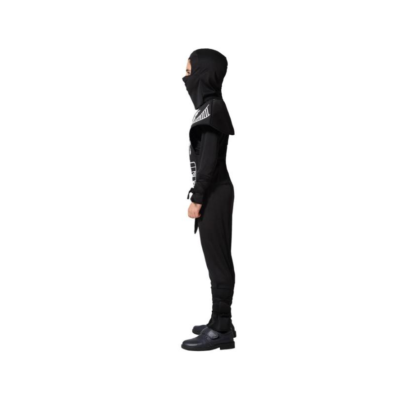 Disfraz ninja niÑo infantil negro y blanco