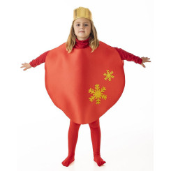Disfraz Bola de Navidad Roja Infantil