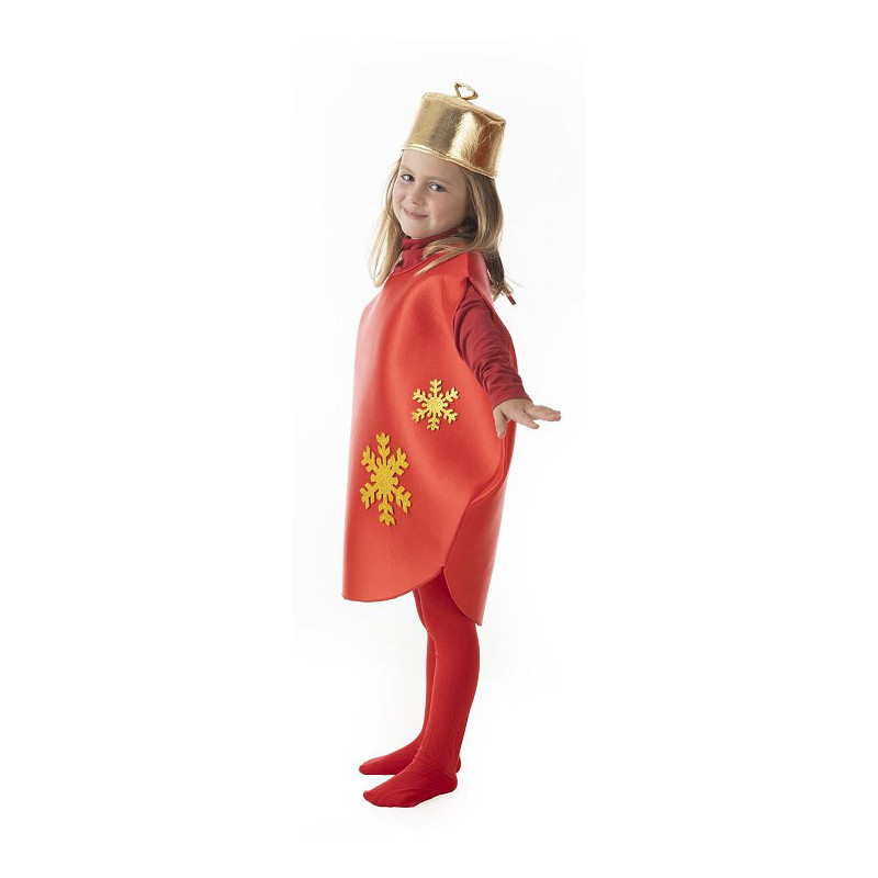 Disfraz Bola de Navidad Roja Infantil