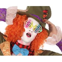 Gafas espirales multicolor unisex adulto