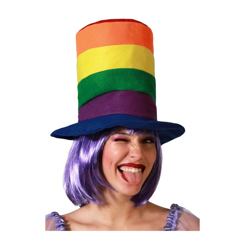 Sombrero de Payaso Circo  Multicolor