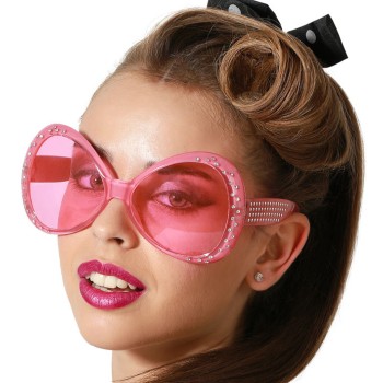 Gafas con Brillantes Rosa Para Mujer