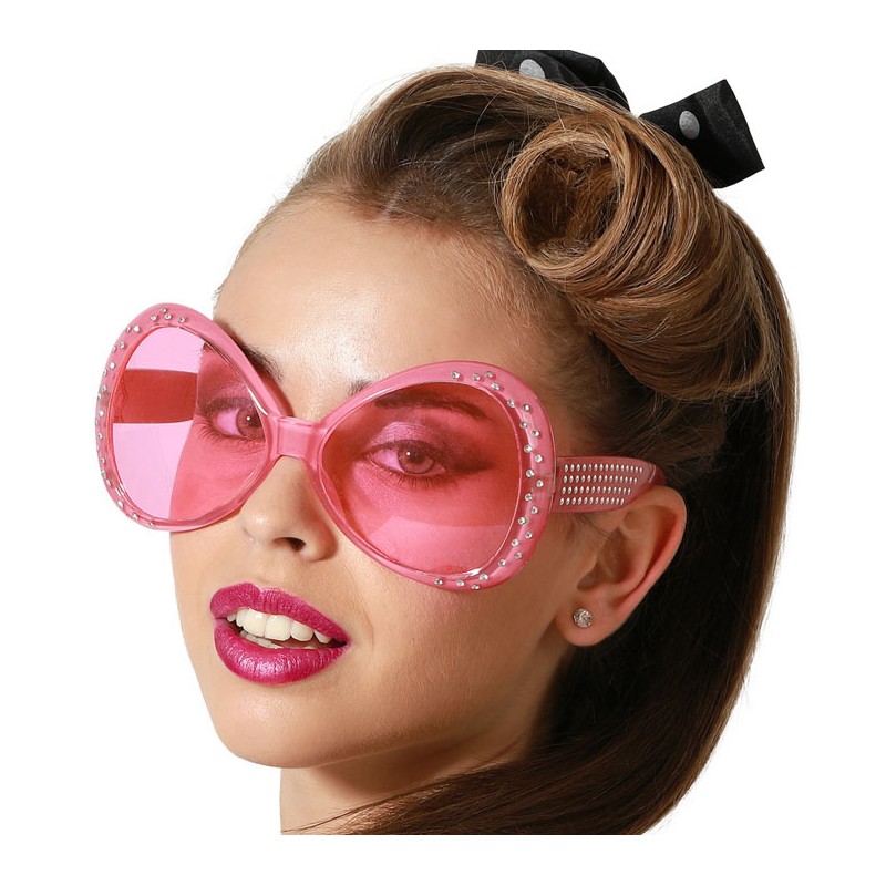 Gafas con Brillantes Rosa Para Mujer