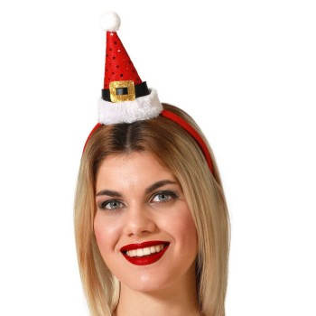 Diadema Gorro Papa Noel