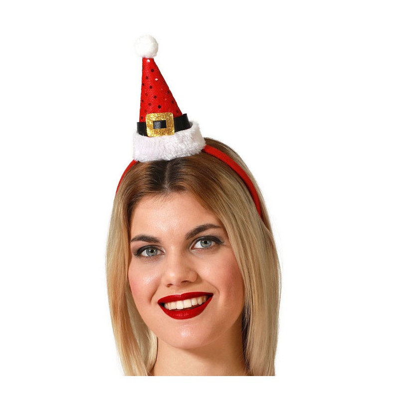 Diadema Gorro Papa Noel