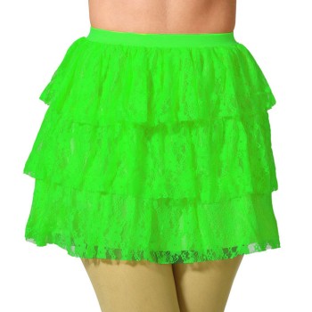 Falda Verde para Mujer