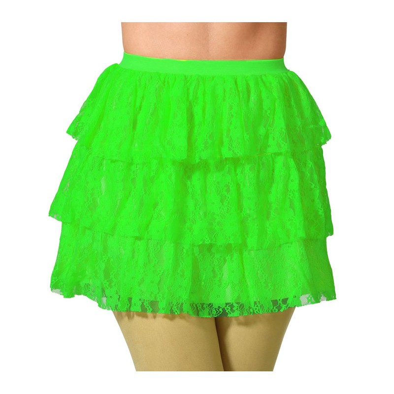 Falda Verde para Mujer