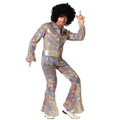 Disfraz disco multicolor  para hombre