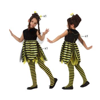 Disfraz abeja niÑa infantil amarillo negro