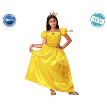 Disfraz princesa de cuento amarillo vestido niÑa