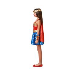 Disfraz hÉroe cÓmic vestido rojo niÑa