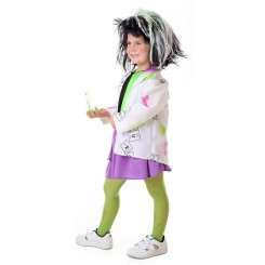 Disfraz de Científica Loca para Niña.