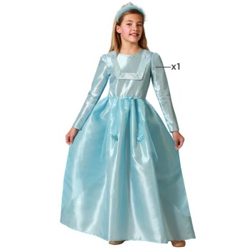 Disfraz de Princesa azul para Niña