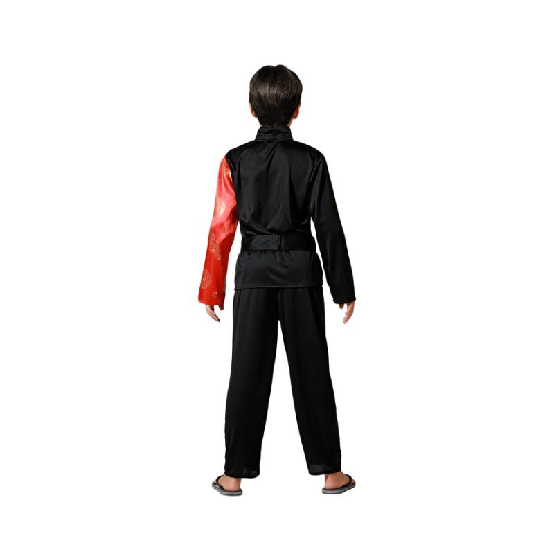 Disfraz chino negro oriental niÑo