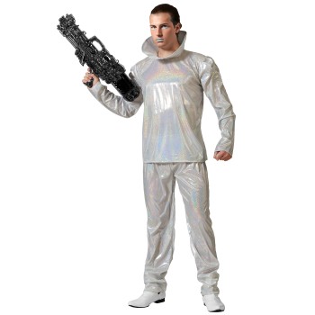 Disfraz de la Galaxia blanco para hombre