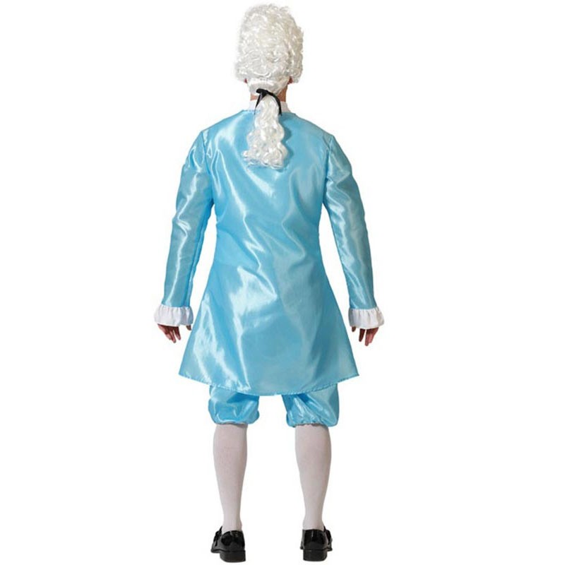 Disfraz de Cortesano azul para hombre