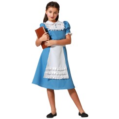 Disfraz de Princesa Azul Vestido para niña